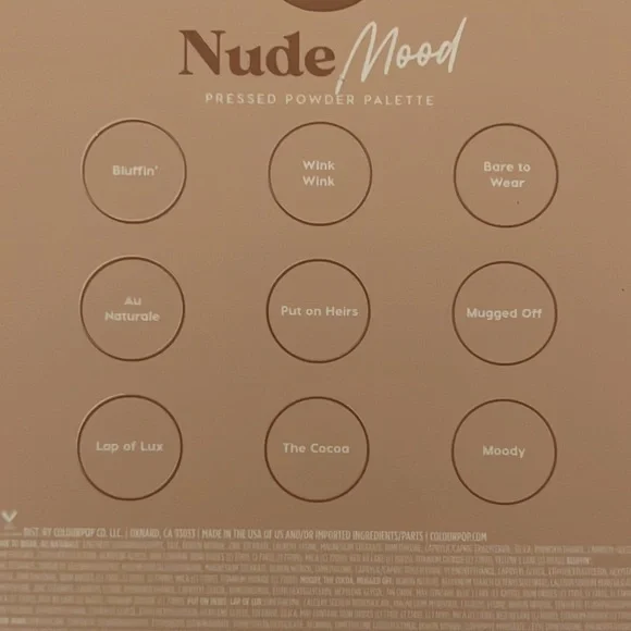 ColourPop Nude Mood Pressed Powder Palette - Picture 7 of 7